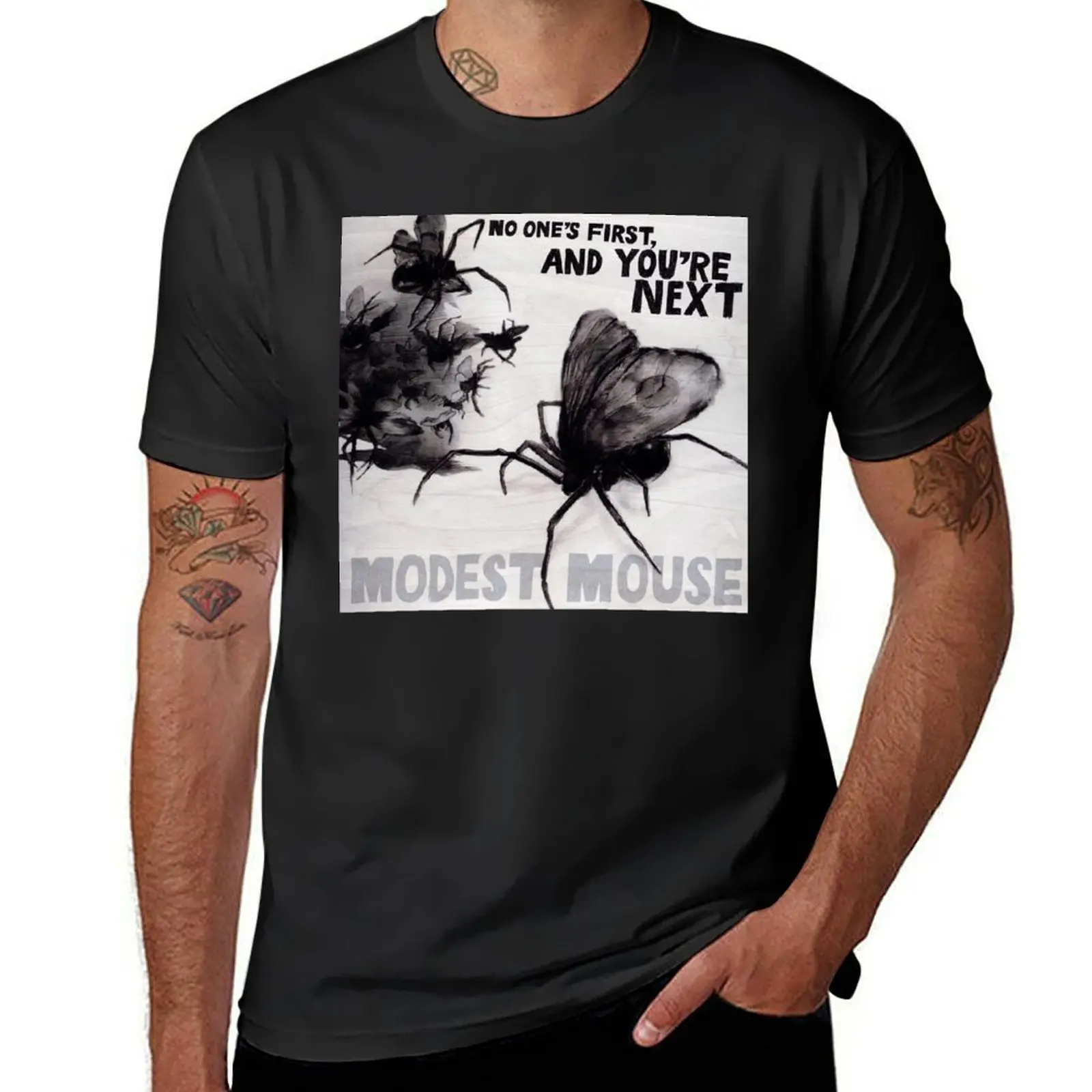 Modest Mouse - No One's First And No You're Next T-Shirt graphics oversizeds men t shirts