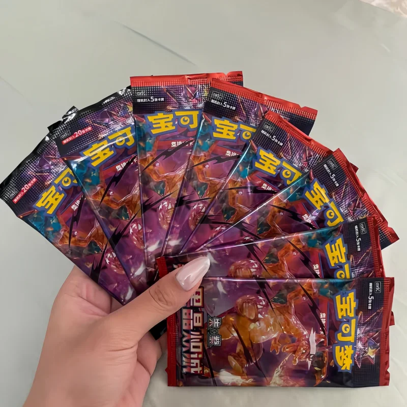 การ์ดเกม PTCG ของแท้ในสต็อก ชุดเสริม Simplified Scarlet&Violet Obsidian Flames 13.0 ชุดเสริม Happy Deck Altaria Card