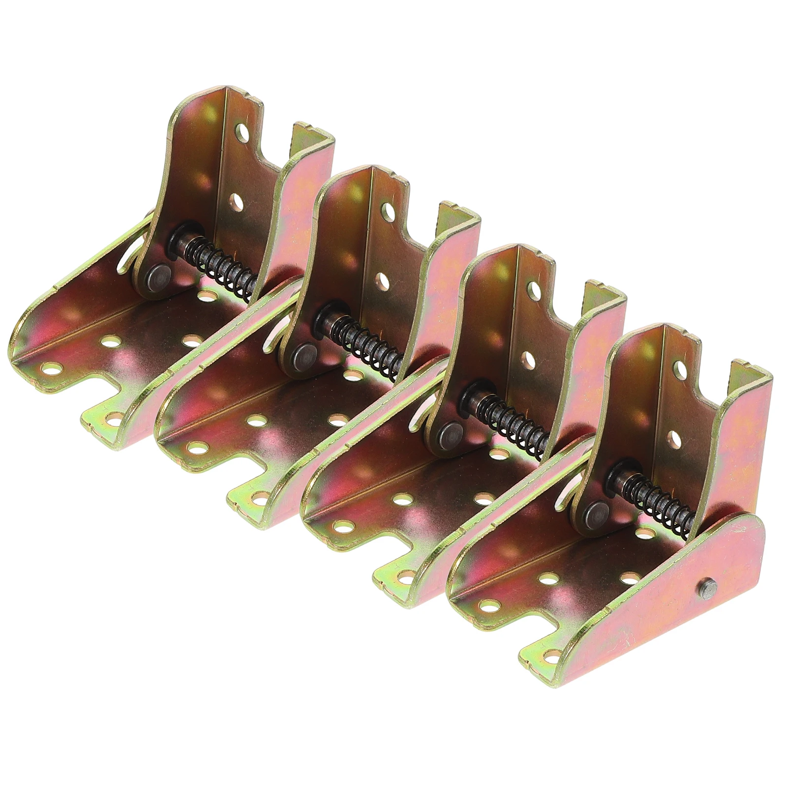 

4 set Folding Hinge Cabinet Door Hinges 90 Degree Durable Reliable Wooden Gate Hinge Kitchen Concealed Hinges Soft