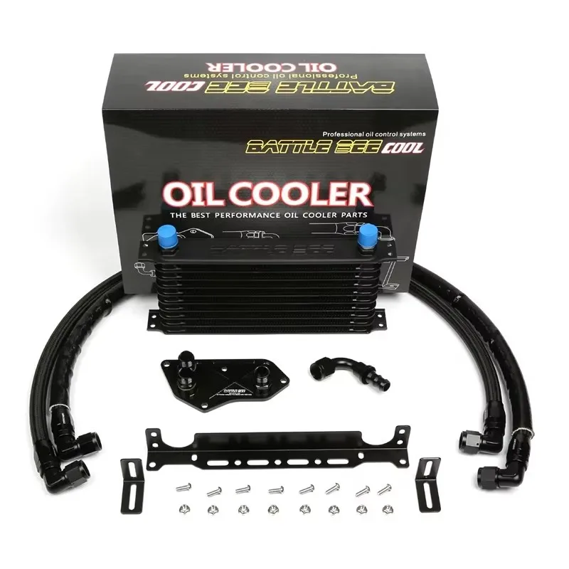 

1 Set Oil Cooler For BMW N20 N26 N46 N52 N54 320i 316i 328i 3 series F30 Engine Oil Cooler Adapter Black Oil Cooler
