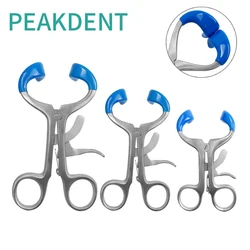 Abridor de boca Dental, Retractor de labios, expansor de mejillas, herramientas de dentista de acero inoxidable, instrumento de laboratorio, blanqueamiento Dental, 1 piezas