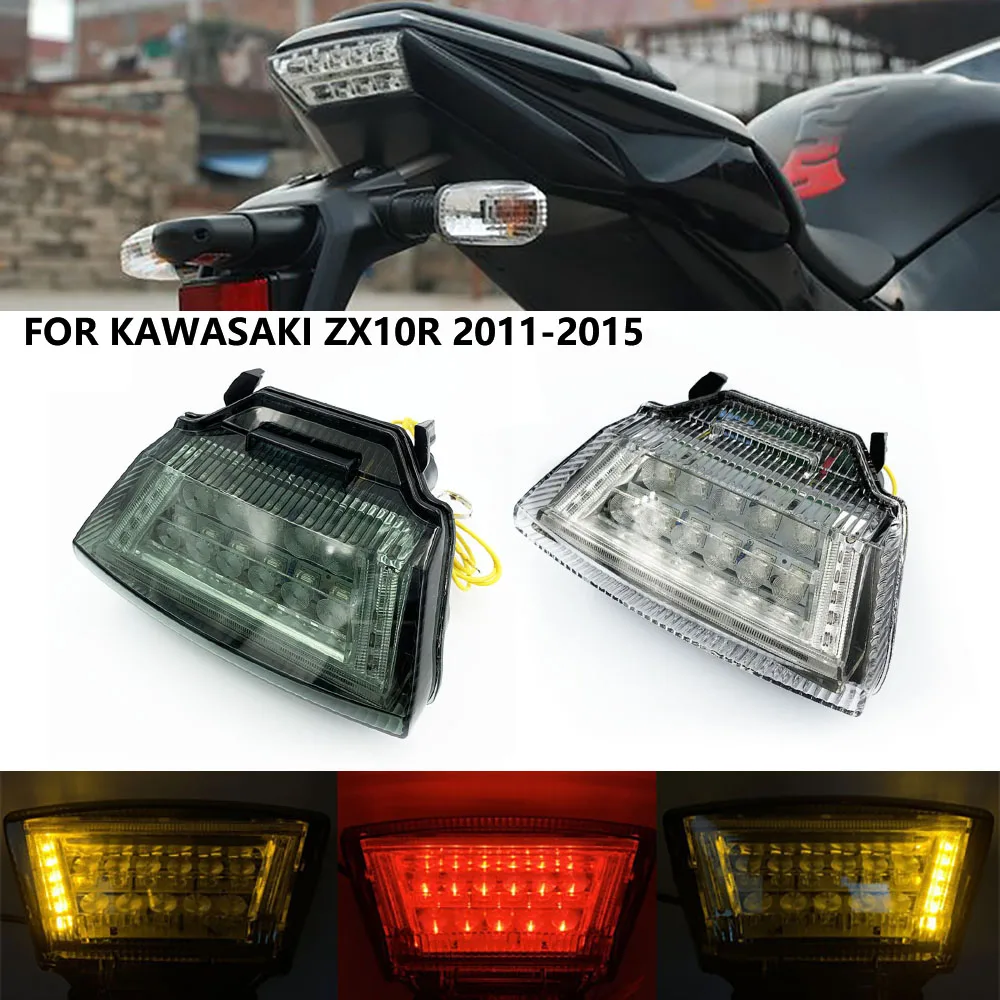 

LED Rear TailLight Tail Light Brake Light For Kawasaki Ninja ZX10R ZX-10R ZX 10R 2011 2012 2013 2014 2015