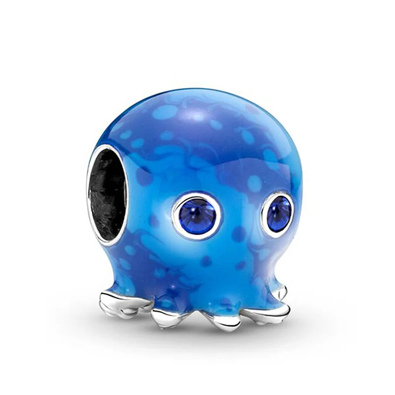 

Blue Bead Set with Diamonds Silver Plated Charm DIY Jewelry Kit for Women Bracelet & Necklace Making Accessory 2025 Hot Selling