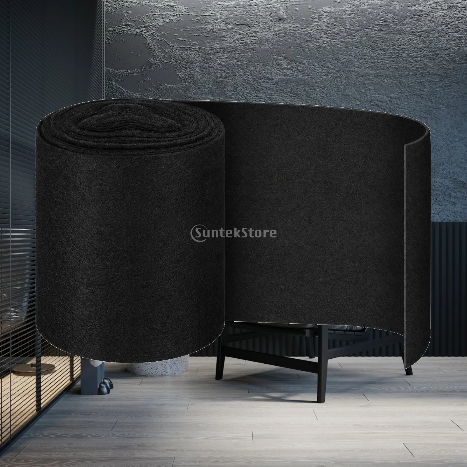 Attic Vent Screen Roll for Roof Peak Carbon Filter Material Cut to Size for Custom Fit and Weather Resistance