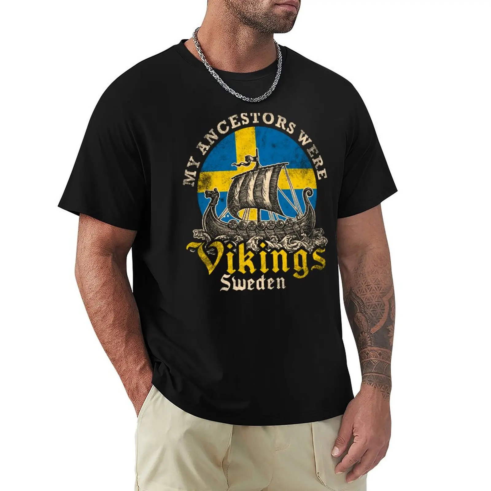 

My ancestors were Swedish Vikings T-Shirt graphic t shirts shirts graphic tee vintage graphic tee t shirts for men