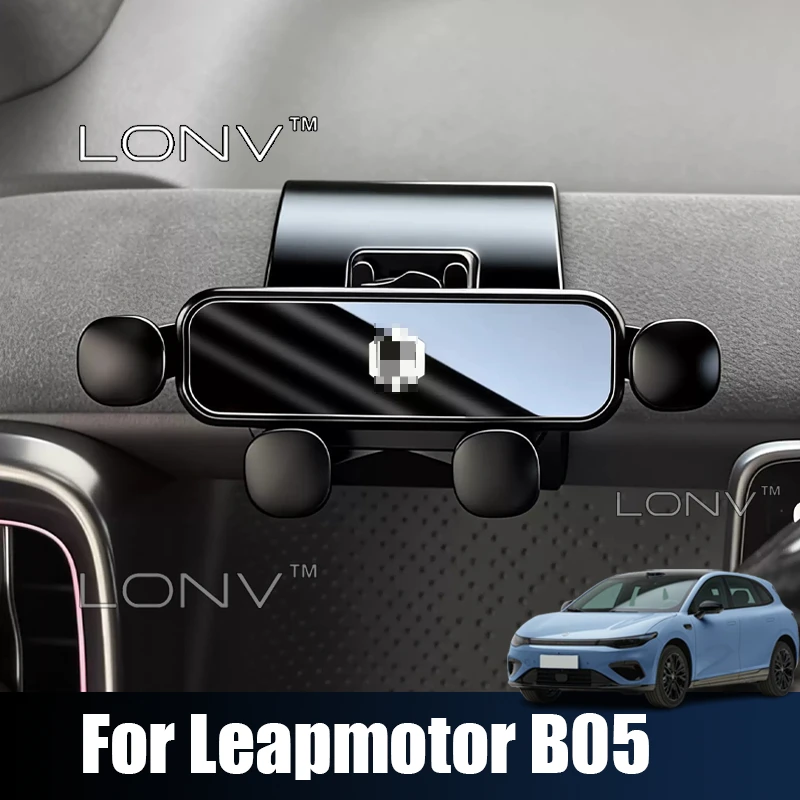 For Leapmotor B05 Lafa 5 2026 2027 Car Phone Holder Air Outlet GPS Simplicity High Quality Support Specialized Accessories