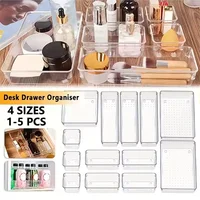 Caja transparente para cajones de cocina y oficina