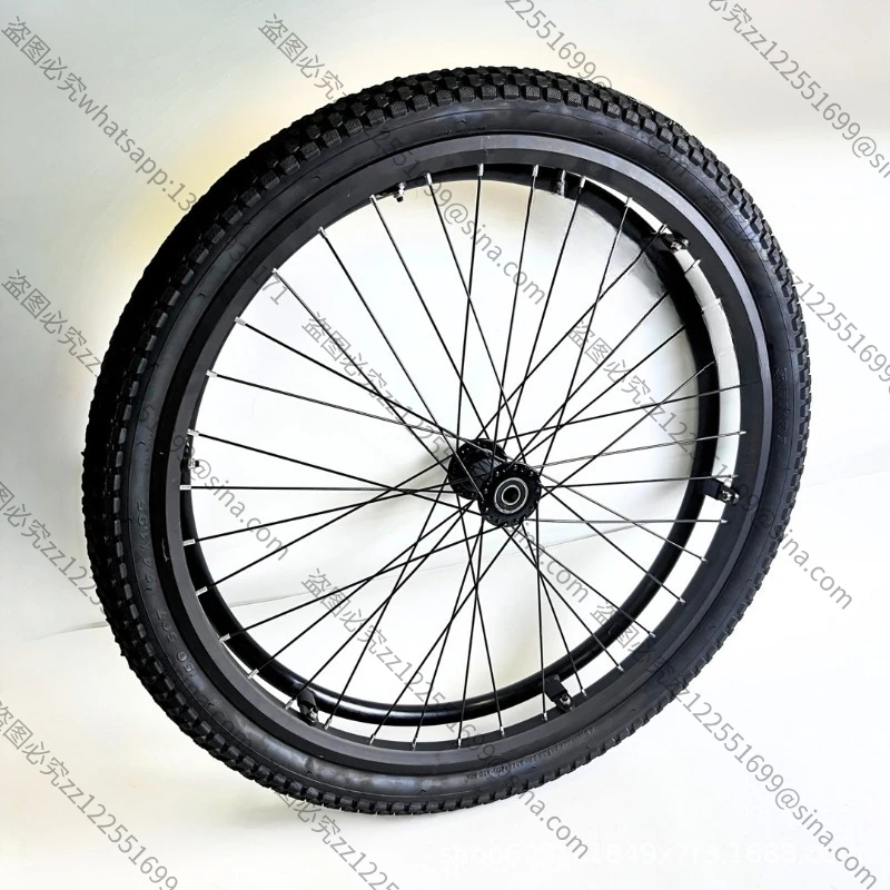 Suitable for 24-inch Sports Wheels, Aluminum Alloy Shock-absorbing Inflatable Large Wheels 24x1.95 Model Outdoor Shock-absorbing