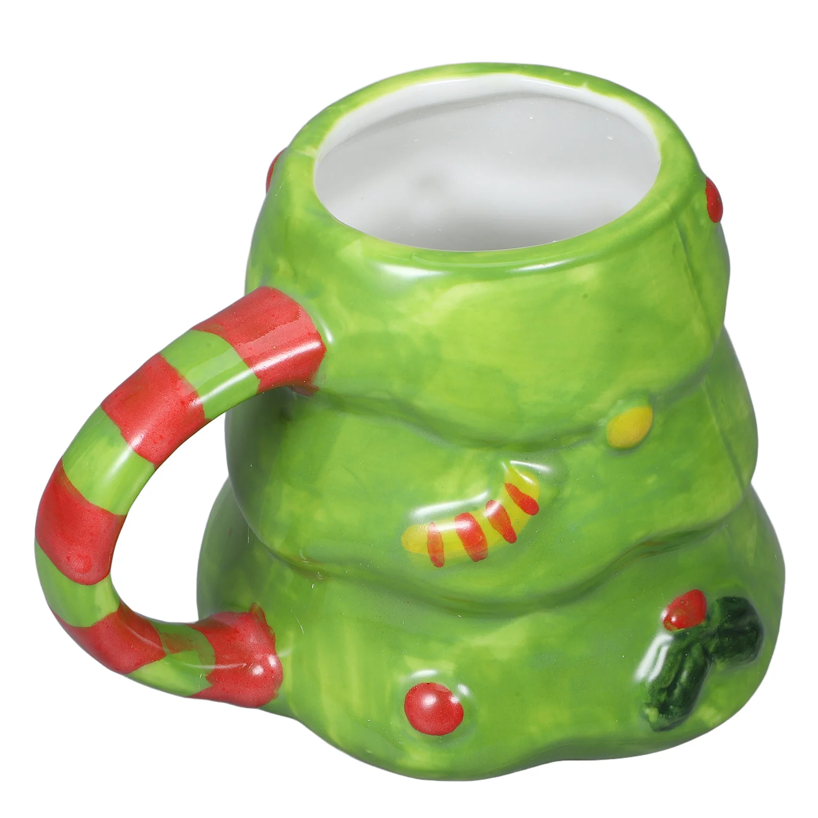 

Christmas Tree Christmas Ceramic Mug Breakfast Cup Adorable Coffee Mug Festive Water Cup Home Office Use Mugs Ceramic Mugs