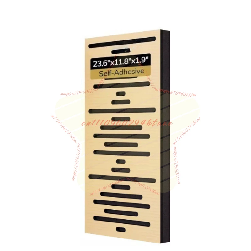 1PCS Wooden Absorbent Panel Diffusion Panel HIFI Listening Recording Music Studio, Reducing Echo Reverb Acoustics
