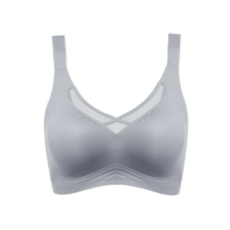 Seamless Bras for Women Comfortable Wireless Bra Minimizer Lightly Lined Sports Yoga Bralette Plus Size Cup L to 3XL Tube Top