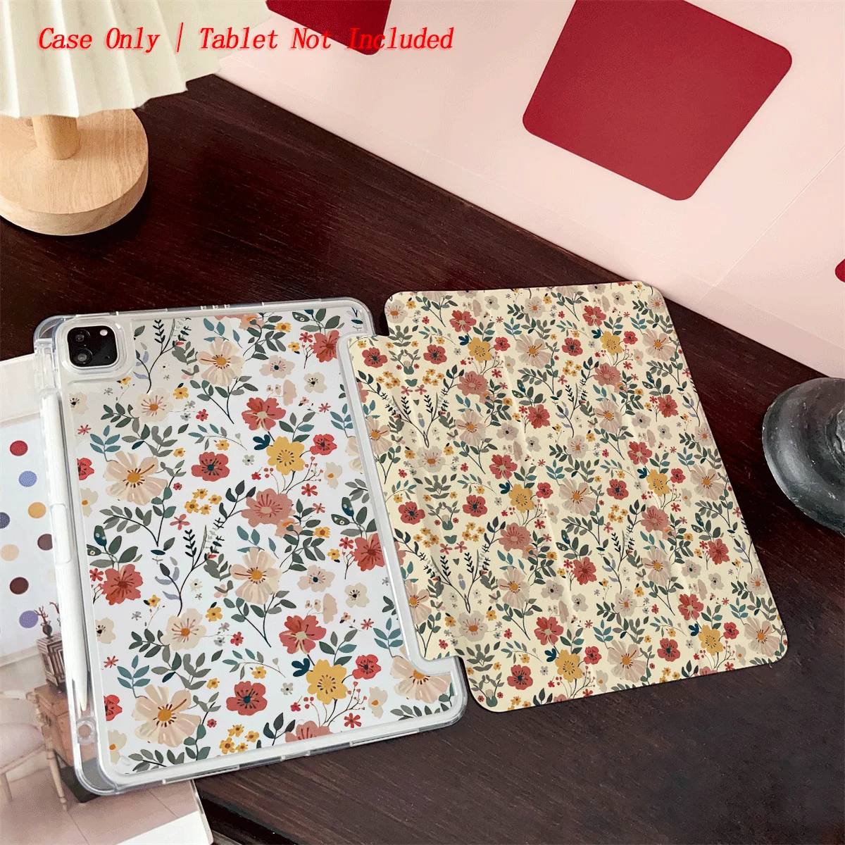 Slim Fit Premium TPU Tablet Cover, Shockproof Durable Lightweight Protective Case for iPad Samsung Huawei Honor Redmi Xiaomi