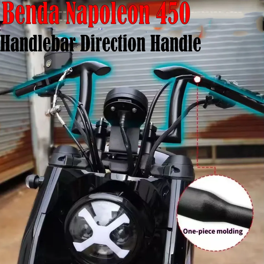 For Benda Napoleon 450 Modified Handlebar Direction Handle, Modified Handlebar Direction Handle Faucet Handle Heightene