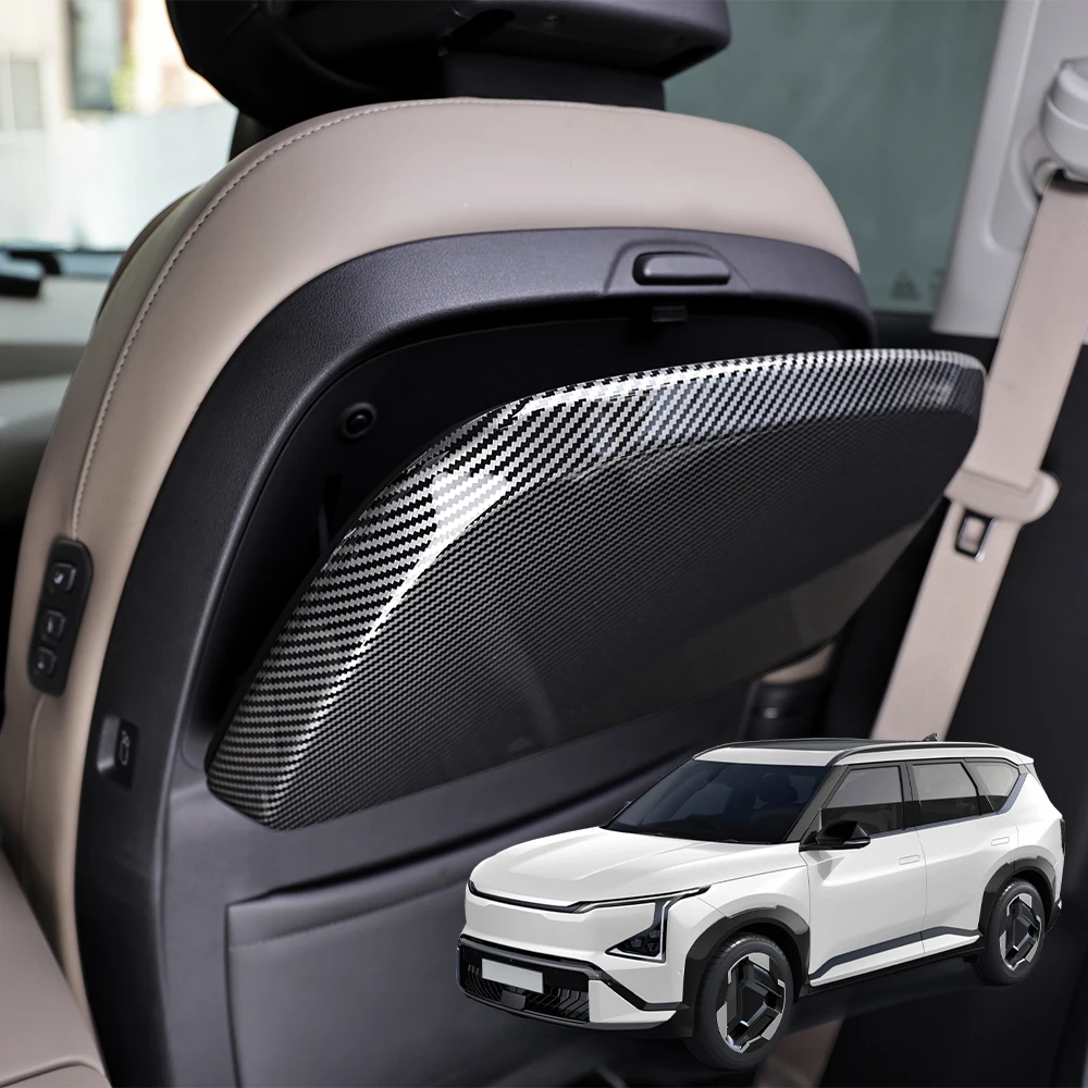 

2Pcs For Kia EV5 2024-2025 LHD/RHD ABS Car Back Seat Foldable Table Tray Rear Storage Table Interior Accessories