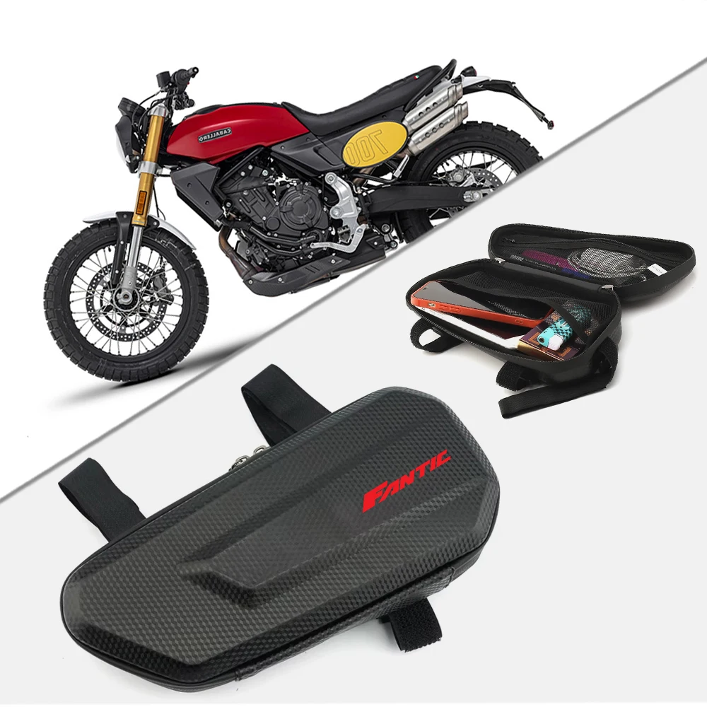 Waterproof Lightweight Motorcycle Luggage Bag Screws Tool Phone For FANTIC CABALLERO FLAT TRACK 125 250 500 RALLY/SCRAMBLER 500