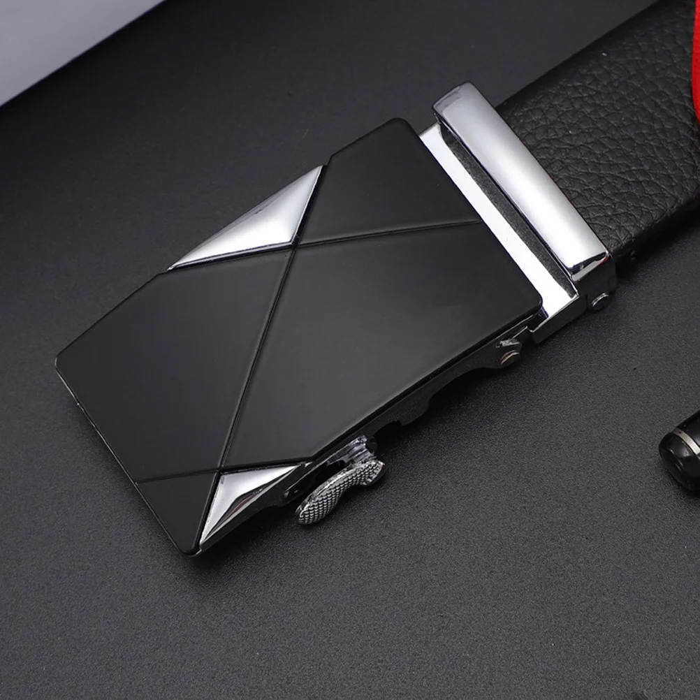 หัวเข็มขัดโลหะแบบย้อนยุคสำหรับผู้ชาย หัวเข็มขัดหนัง PU สไตล์วินเทจ หัวเข็มขัดสำรองสำหรับเข็มขัดคาดเอว อุปกรณ์ตกแต่งเครื่องแต่งกาย