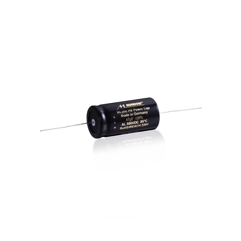 Original Germany Mundorf MLytic HV Power Cap 500V 10uf/ 22uf/33uf /47uf/100uf Audio capacitor