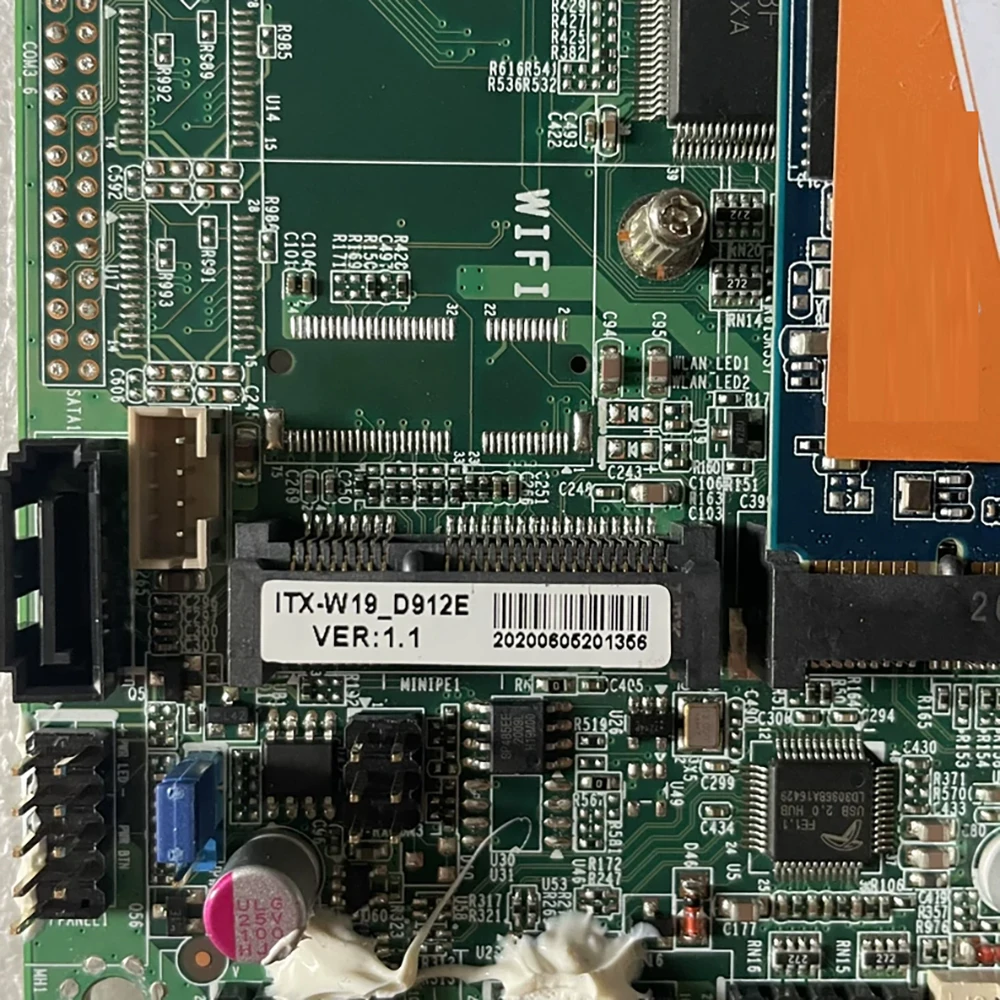 

ITX-W19_S912E VER: 1.1 Интегрированная машина Кассовый аппарат Промышленная материнская плата компьютера управления