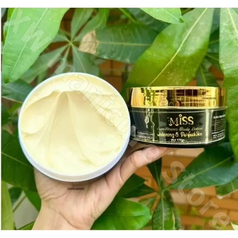 Thai Body Milk Brightens Skin Tone, Improves Dullness, Dryness, Hydrates and Moisturizes Body Care Cream 170g