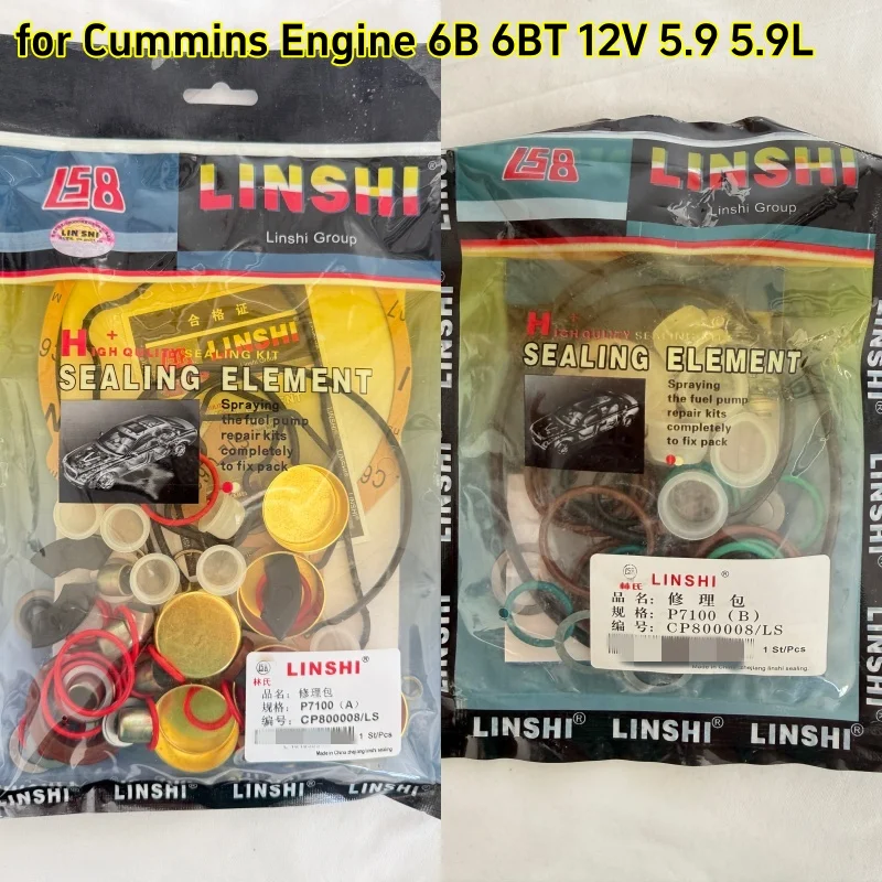 P7100 Fuel Injection Pump Repair Kit for Cummins 6B 6BT 12V 5.9 5.9L Engine