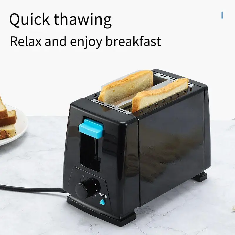 Bread Toaster Oven Toast Toaster Automatic Cooking Toasters Stainless Steel Sandwich Breakfast Machine For Puff Pastry Snacks