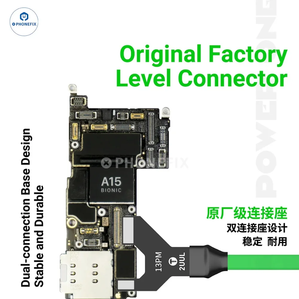2UUL POWER ONE One-click Boot Cable for IPhone 12-16 Pro Max 4 Type-C Original Factory Level Connector Phone Repair Test Cord