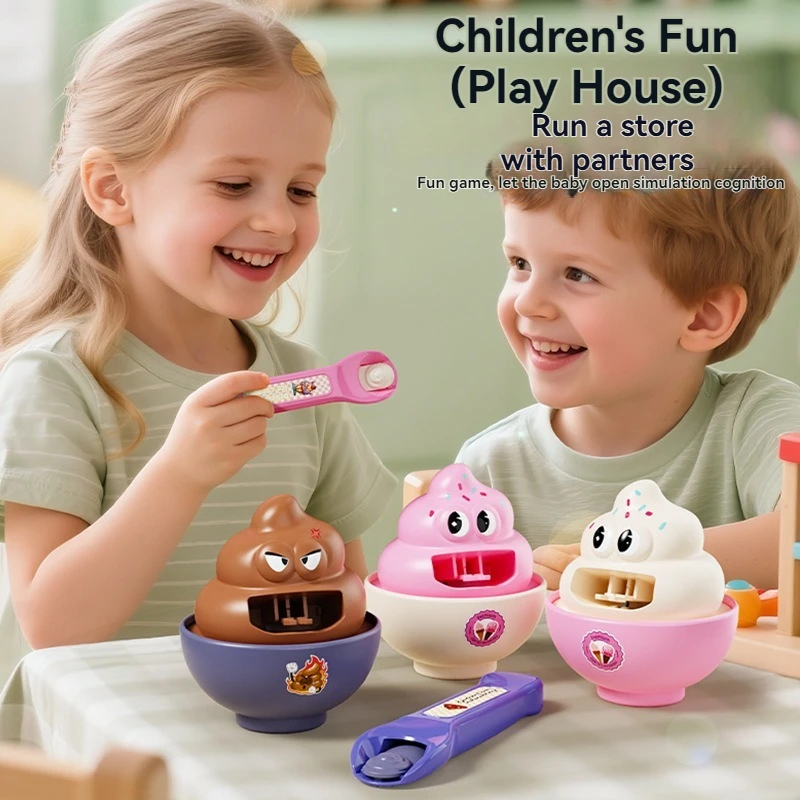 Jouets d'alimentation pour enfants, pouding, fraise, vente en gros, maison de jeu, nouvel coffret cadeau pour l'école primaire, jouets parodie