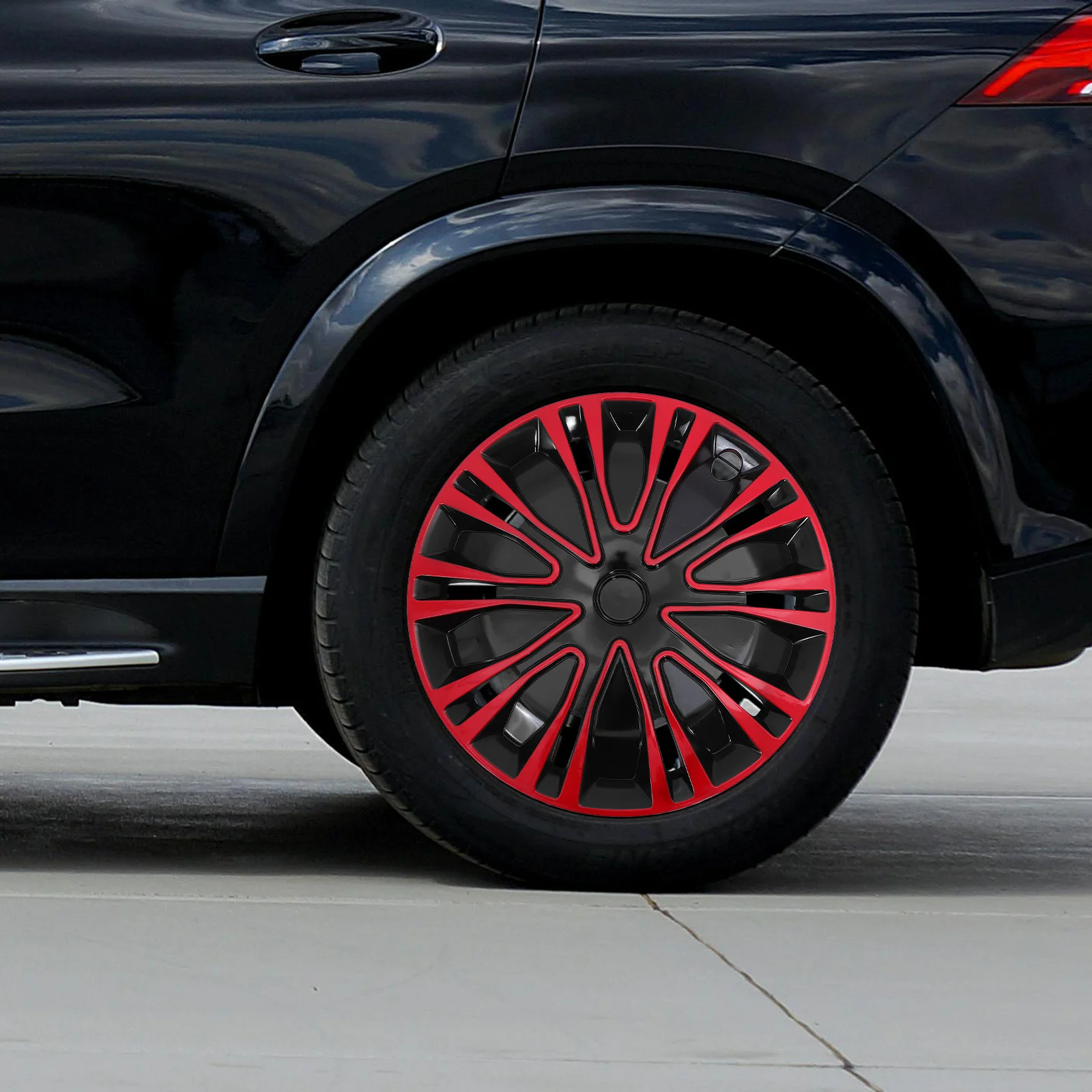 

Inch Wheel Hub Covers For Car Decorative Automotive Wheel Caps Hubcaps Durable Scratch Proof Tire Accessories