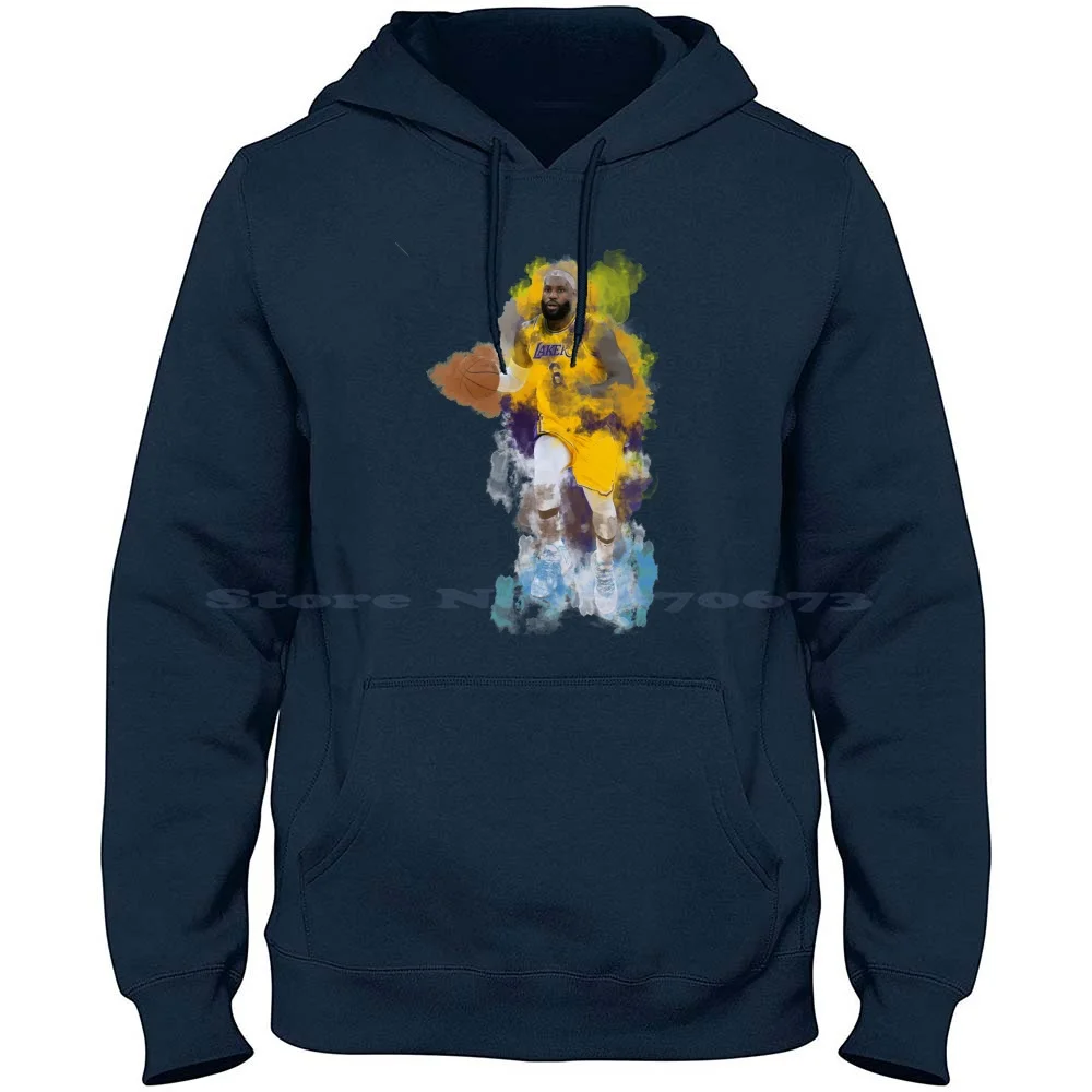 Sudadera con capucha de James Comeback, Camiseta 100% de algodón con número 6, James Art James 6, James Goat