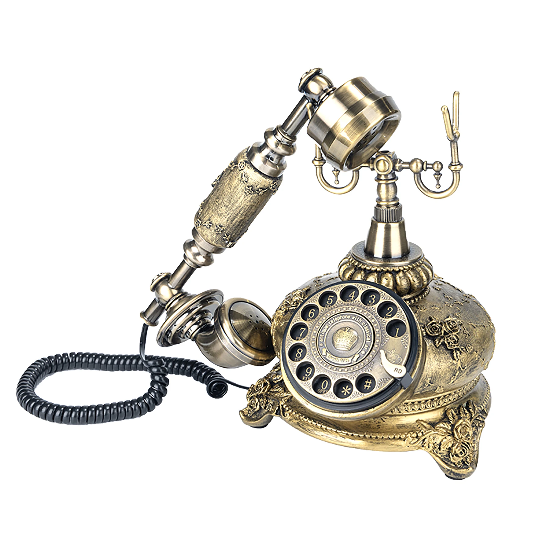 Imagem -04 - Álbum Retro Wedding Party Antique Audio Recorder Mensagem de Casamento Rotary Phone Memory Party Guestbook Art Ornaments