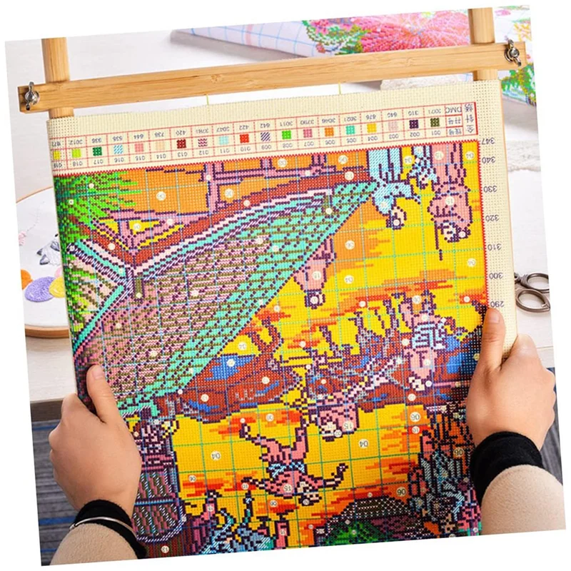 

1 комплект, держатель для вышивания, рамка для квилтинга, инструмент для квиллинга, принадлежности для вышивания, подставка для вышивания, прочный