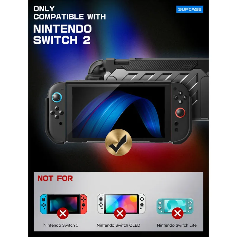 For Nintendo Switch 2 Case (2025) SUPCASE Dockable... - 1