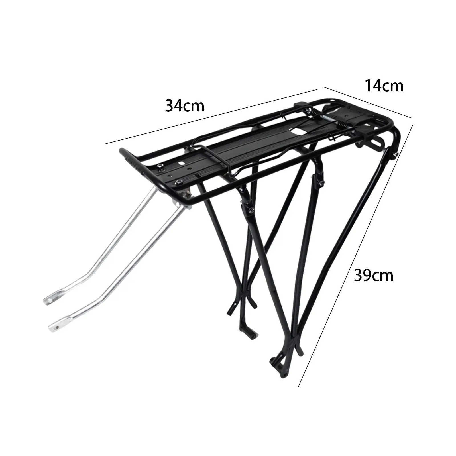 Mountain Bike Rear Cargo Rack,Bicycle Rear Luggage Cargo Rack,Cycling Equipment,Bike Rack,for Cycling,Outdoor,Mountain Bike