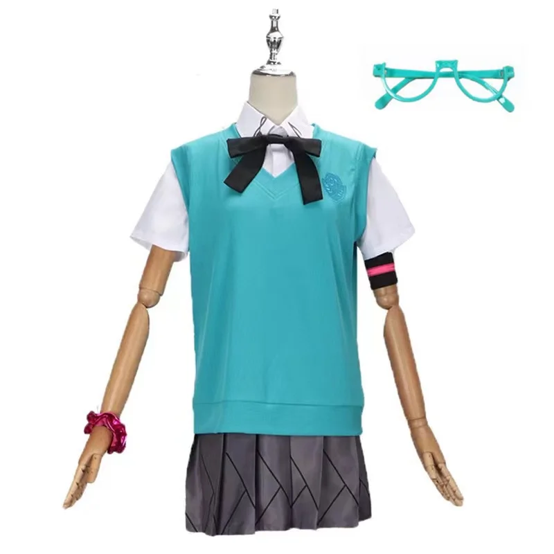 

Cosplay Miku 16th anniversary cosplay costume girl performance costume wig shoes performance Halloween