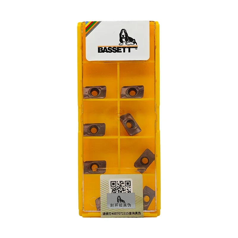 BASSETT RPMT10T3 RPMT1204 RPMW1204 RPMW1003 APMT1604 APMT1135 Inserts de fraisage haute dureté carbure cémenté CNC moule insert