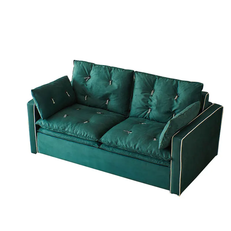 

Classical fabric sofa bed Multifunctional foldable sofa bed Double dual-purpose small apartment Light luxury premium with