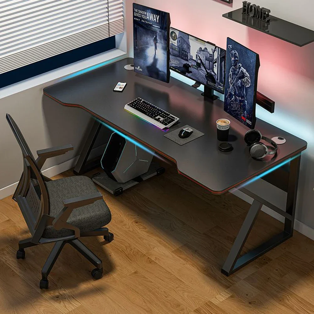 

120x60x74cm Computer desk desktop home bedroom e-sports desk simple rental house office desk chair workbench student desk