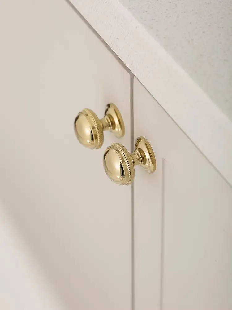 Natural Stone With Brass Cabinet Door Knobs Elegant Decoration Wardrobe Pulls Light Luxury Cupboard Handles Furniture Hardware