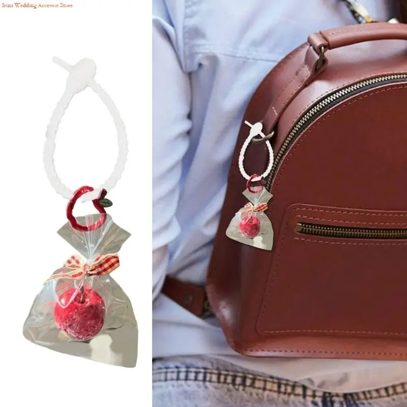 G92D Perfect Gift Fruit Charm Keychain For Holidays Valentines Birthday For Couples Friend Expressing Care And Peace