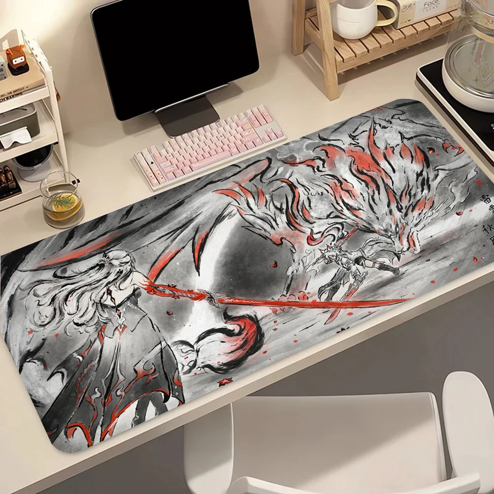 Honkai: Star Rail Feixiao MousePad Gamer Computerzubehör Tastatur Tischmatte Mauspad Company Gaming Laptop Schreibtischzubehör