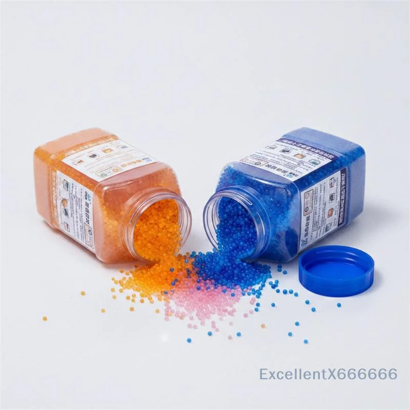 250/500G Color Changing Silica Gel Desiccant Reusable Moisture Absorber Dehumidifier For Electronics