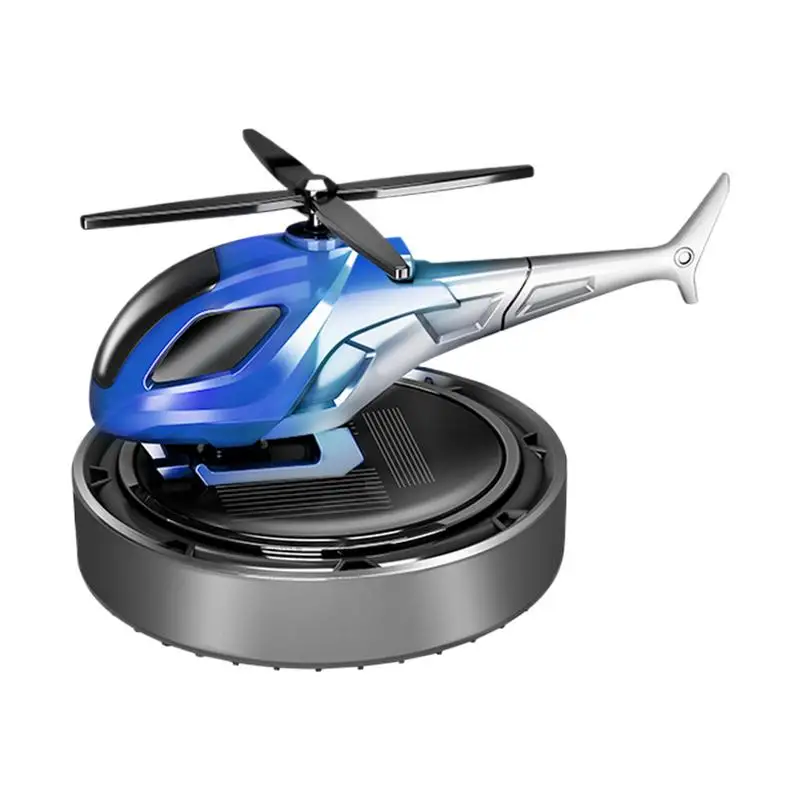 

Car Fragrance Solar Helicopter Toy For Dashboard Long-term Natural Odor Eliminator Perfume Scented Diffuser For Workplace Gym
