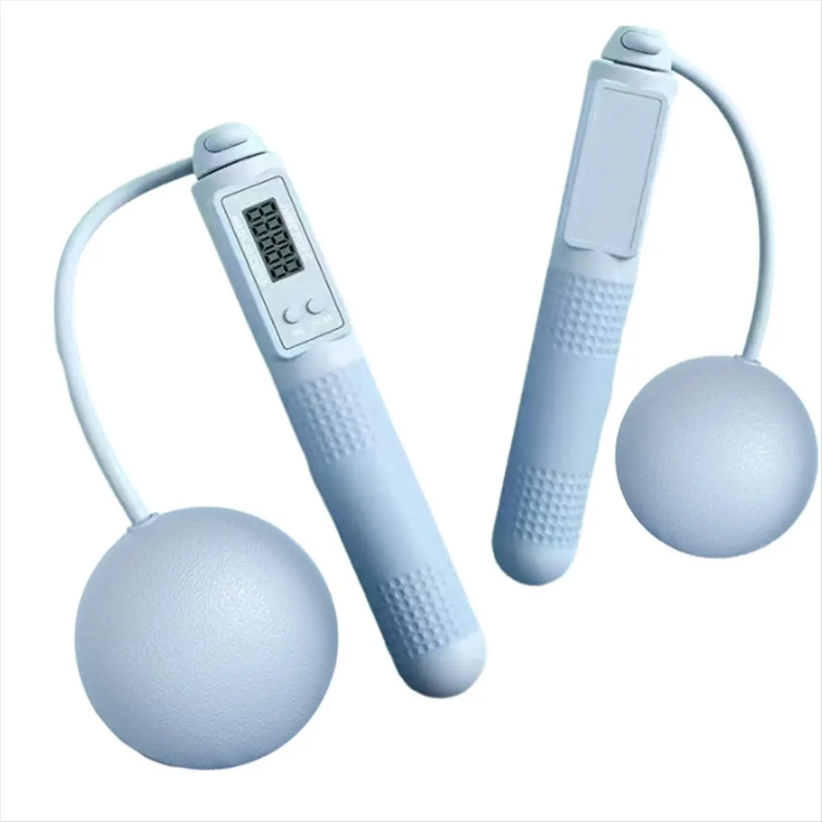 【A97zActivity】Rope Skipping Smart Counting Indoor Fitness Fat Loss Exercise Special Ropeless Large Ball Weight Blue