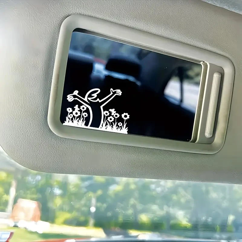 ملصقات فنية بسيطة من La Linea - شارات فينيل ذاتية اللصق لزجاجات المياه وأجهزة الكمبيوتر المحمولة والثلاجات والسيارات والأسطح الزجاجية