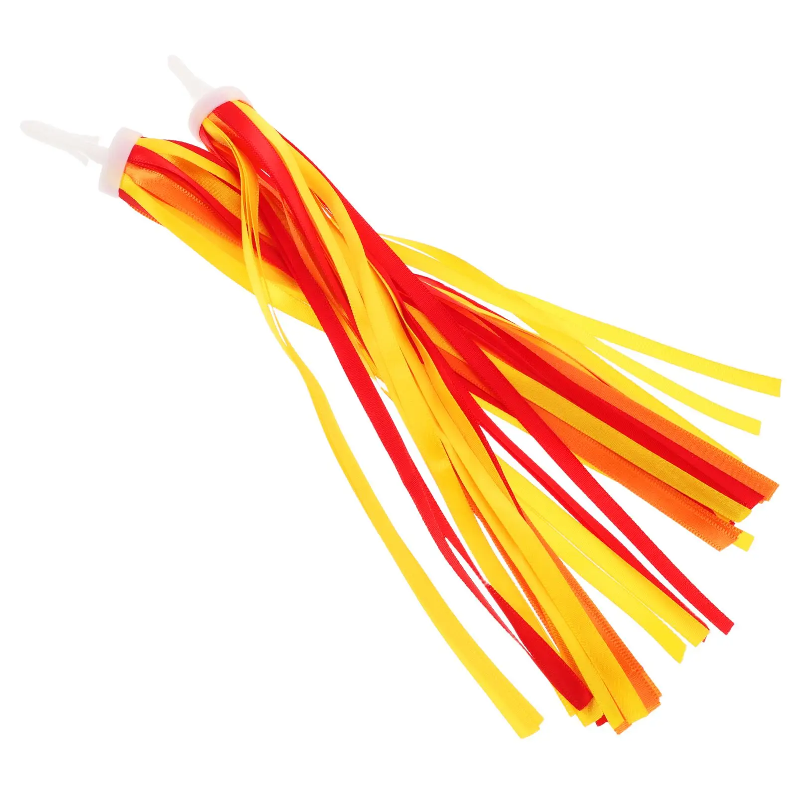 

2 Pcs Colorful Windmill Bike Tassels Childrens Bicycle Streamers Scooter Handlebar Decorations Visibility Accessories