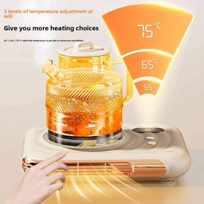 핸드 워머 일정한 온도 코스터 사무실 따뜻한 공기 난방 패드 가정용 데스크탑 소형 히터 코스터