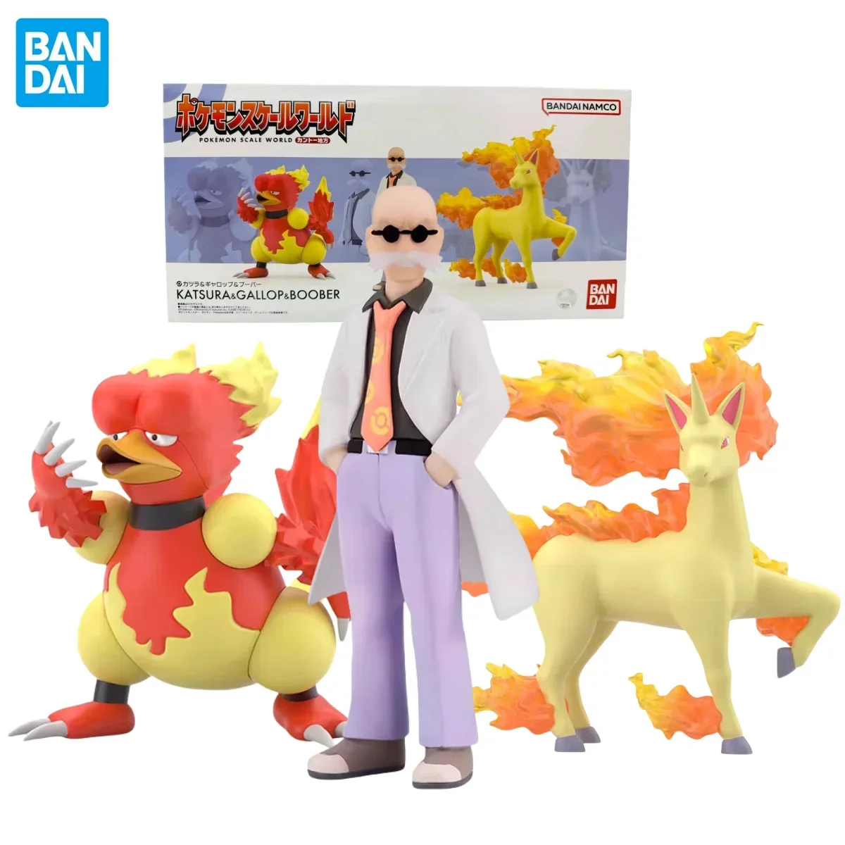 

Spot SaleBANDAI Katsura Gallop Boober figuras acción Pokemon SCALE WORLD figuras Anime juguetes regalo molo coleccionablein St
