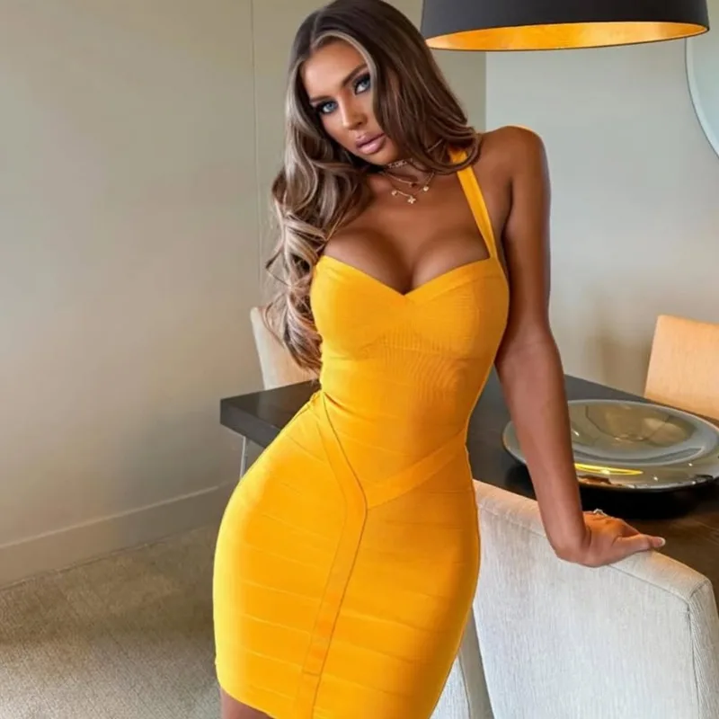 

Tuularose Luxury Women's Evening Dress Fashion Solid Sleeveless Bodycon High Waist Dress Elegant Summer Party Sexy Women's Dress