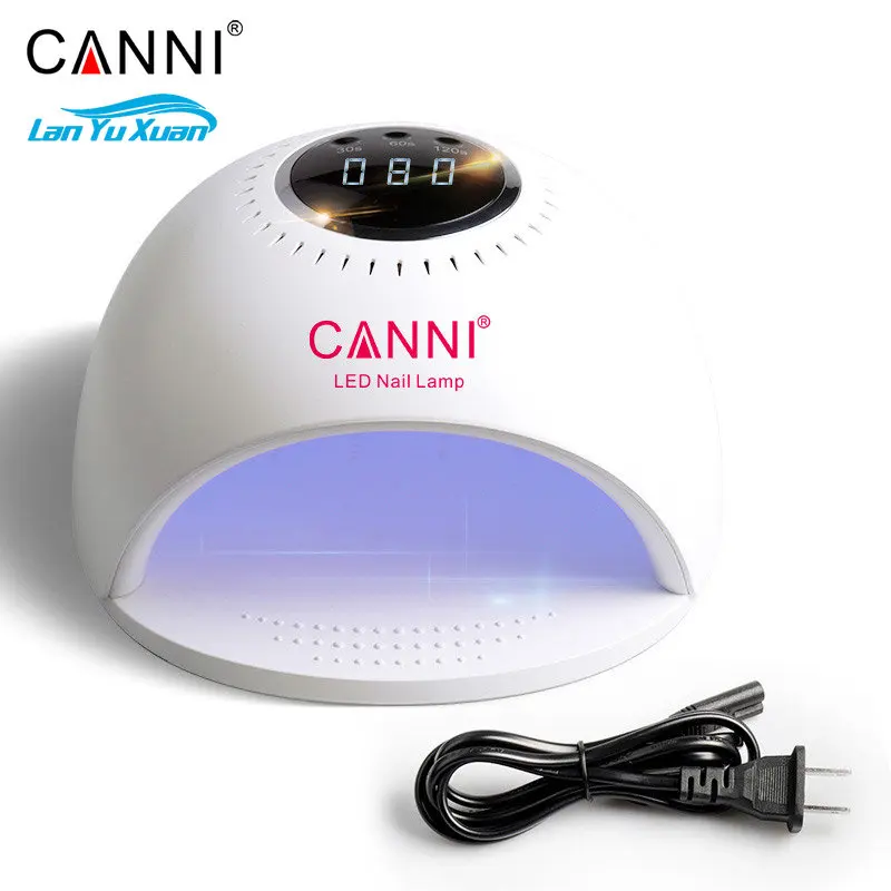 CANNI Professional 110v/220v 84W Fast Dry Nail Lamp Nail Gel Polish Dryer Machine With US&EU Plug Nail  Home Use Lamps