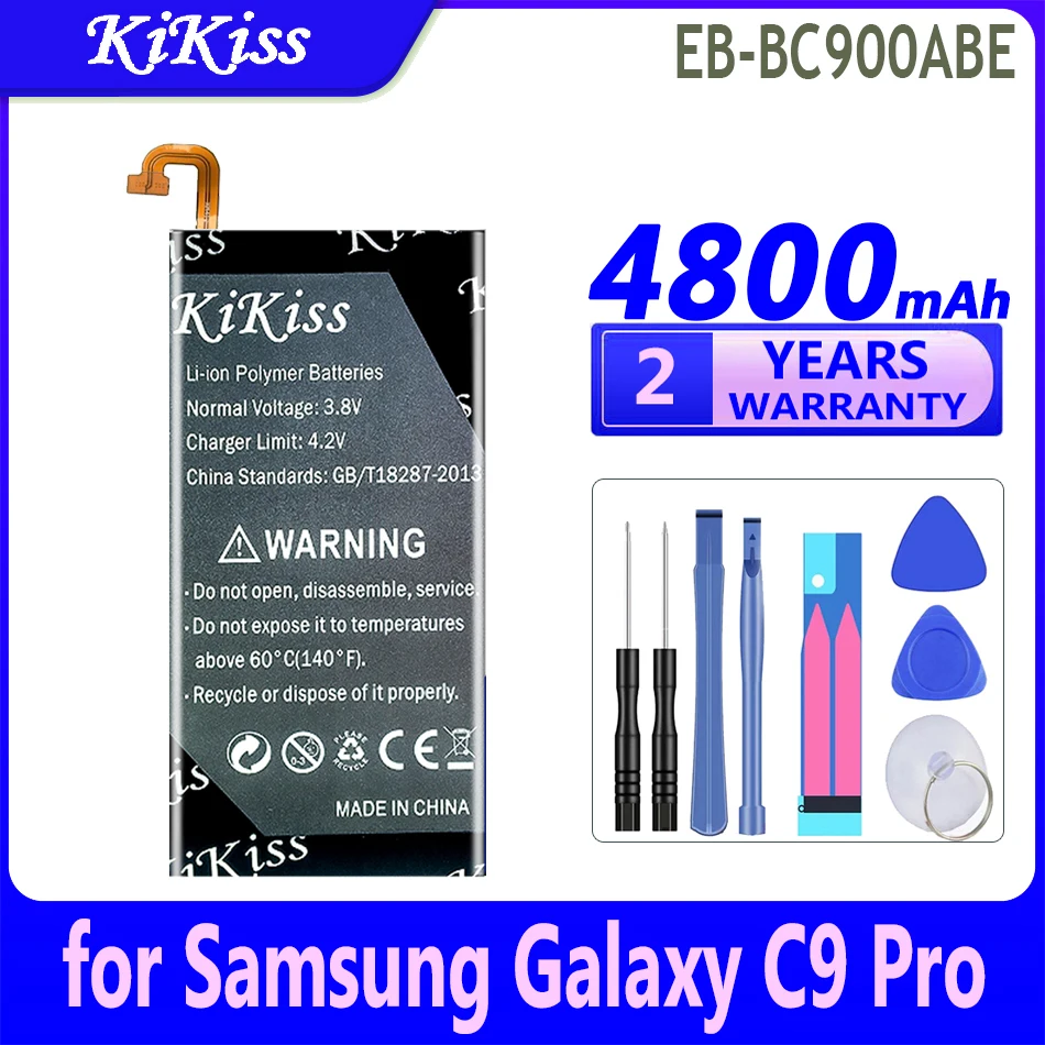 Мощная батарея 4800 мАч KiKiss для Samsung Galaxy C9Pro C9 Pro